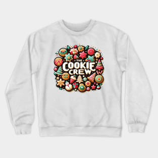 The Cookie Crew Vintage Christmas Baking Crewneck Sweatshirt